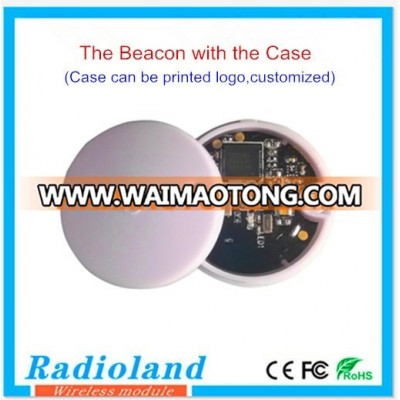 long range 300m ibeacon/programable nrf51822 beacons/ bluetooth 4.0 tag chip